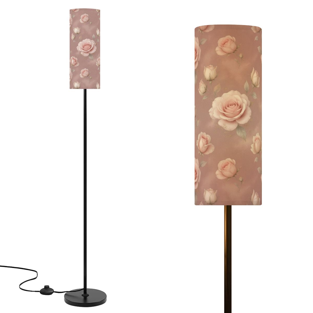Roze Blush — Lampa podłogowa