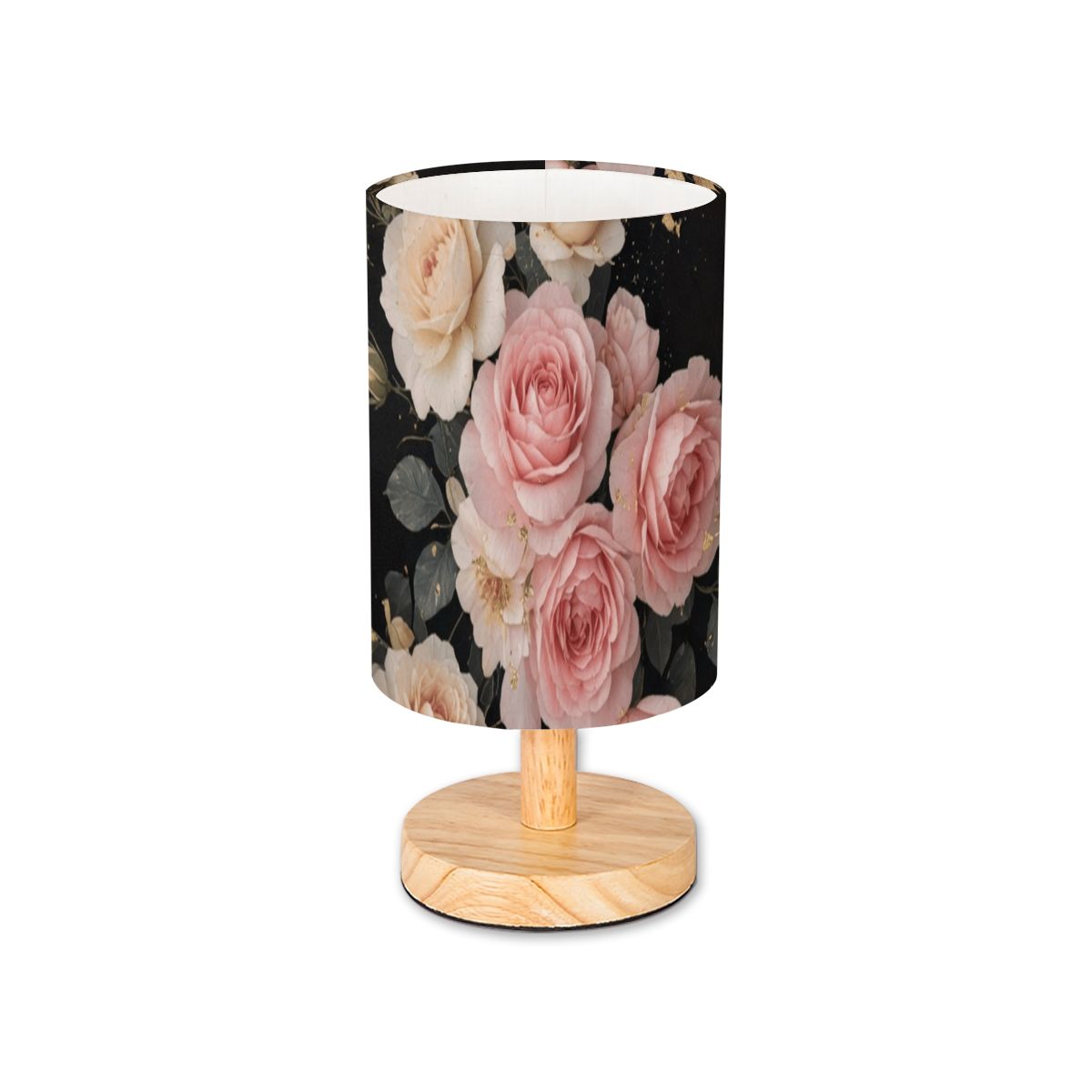 Cylindrical Table Lamp 27rozekaskadaaop