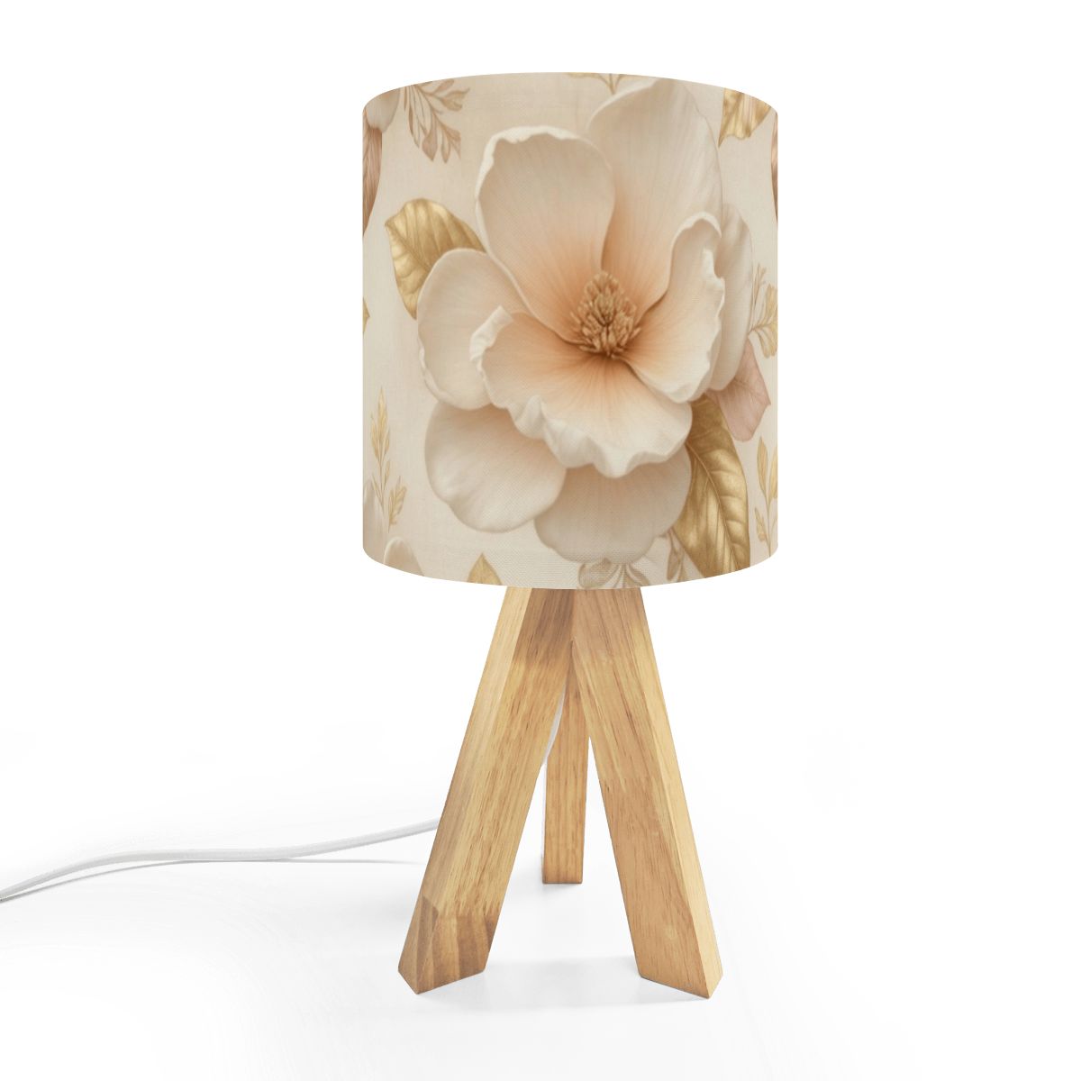 Magnolie Champagne — Lampa stołowa na trójnogu