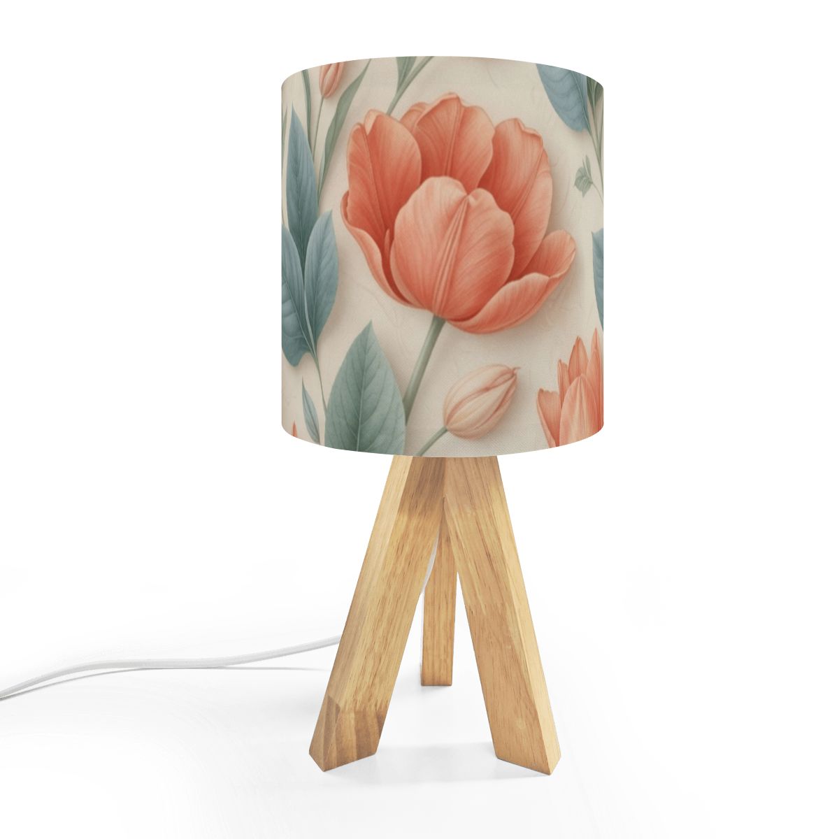 Tulipany — Lampa stołowa na trójnogu