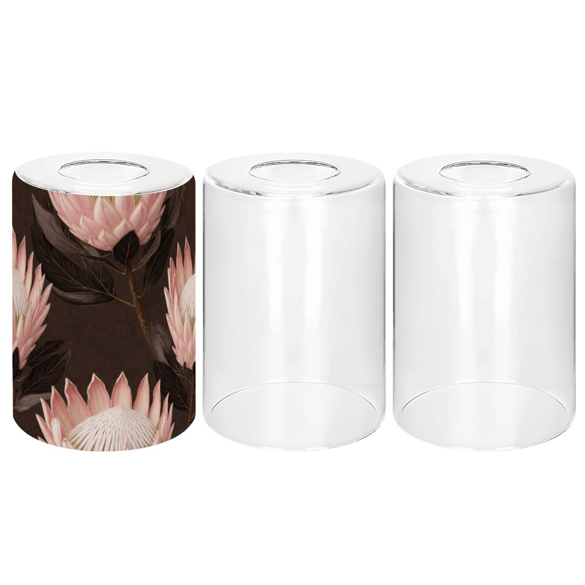 Cylindrical Glass Lampshade 3 pcs 45proteav2aop