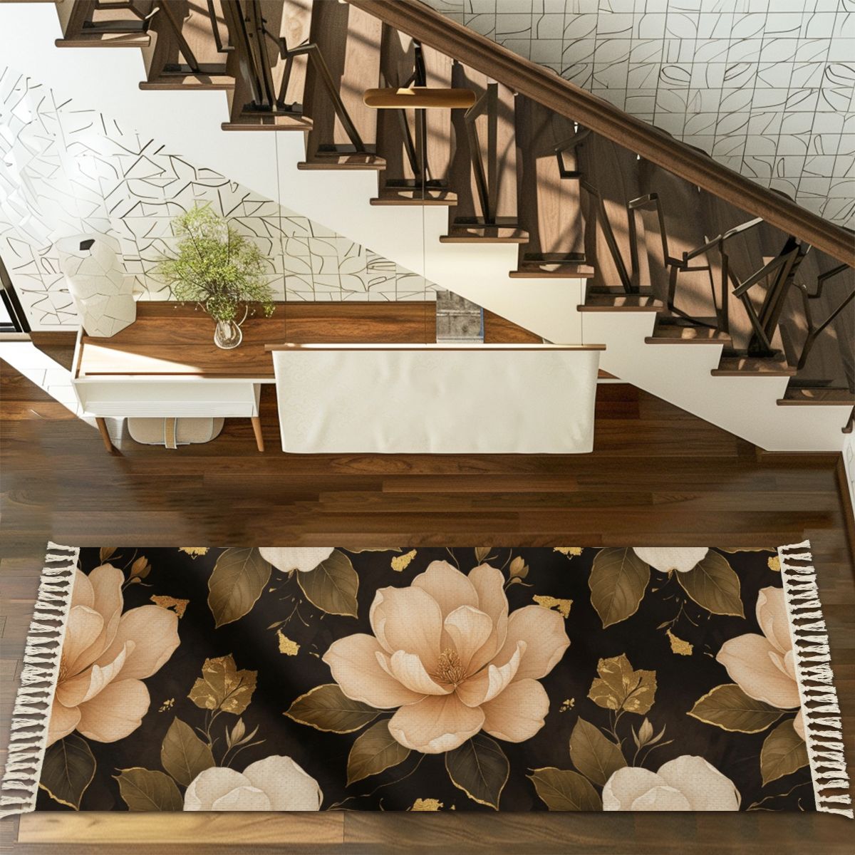 Multiple Sizes Runner Rug with Tassels 29magnolieluxeaop
