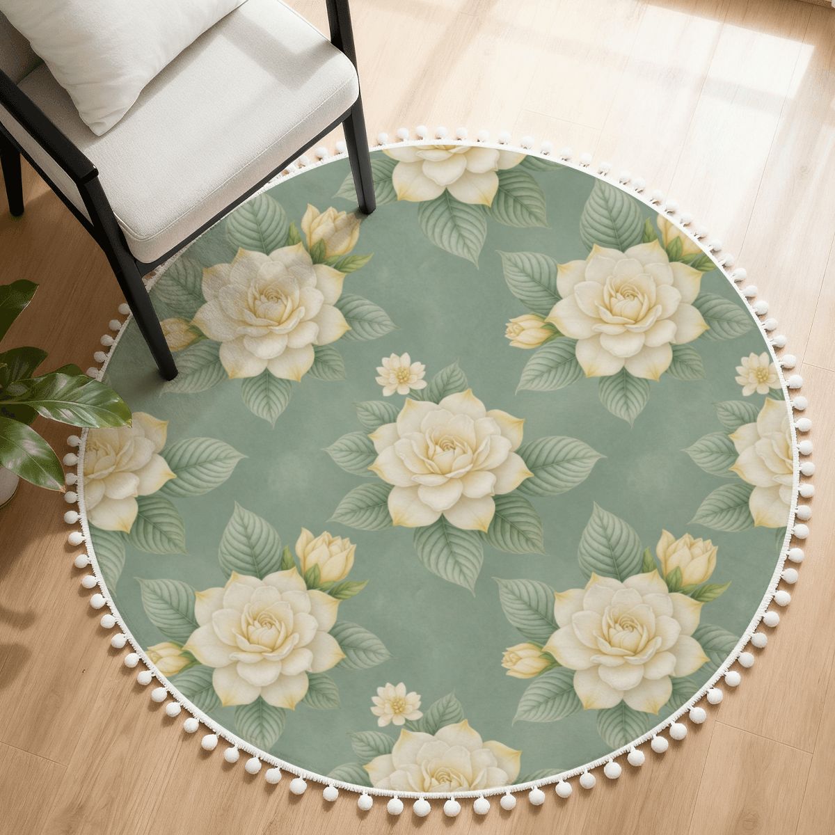 Gardenie — Round rug