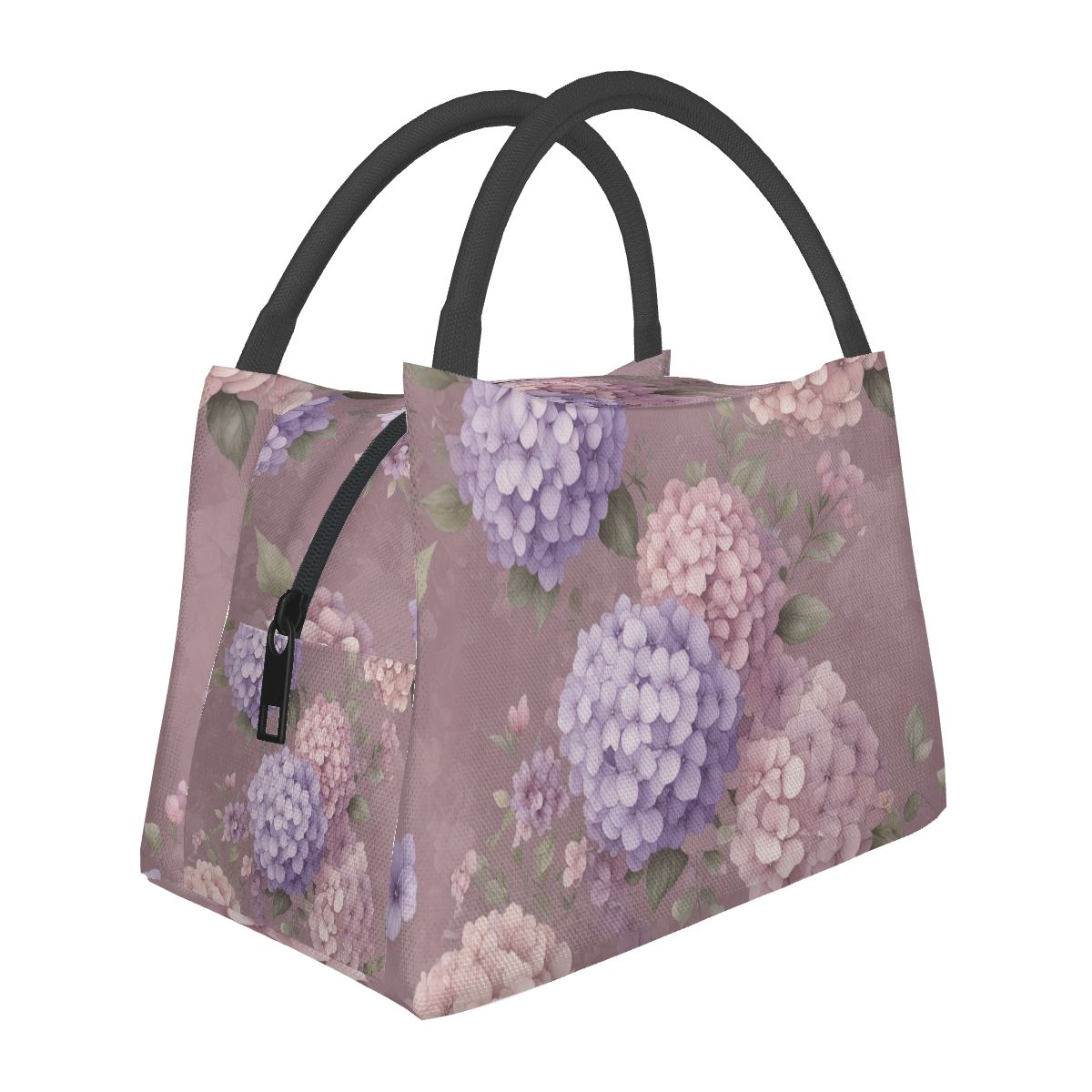 Hortensje Lawenda Ao — Insulated lunch bag