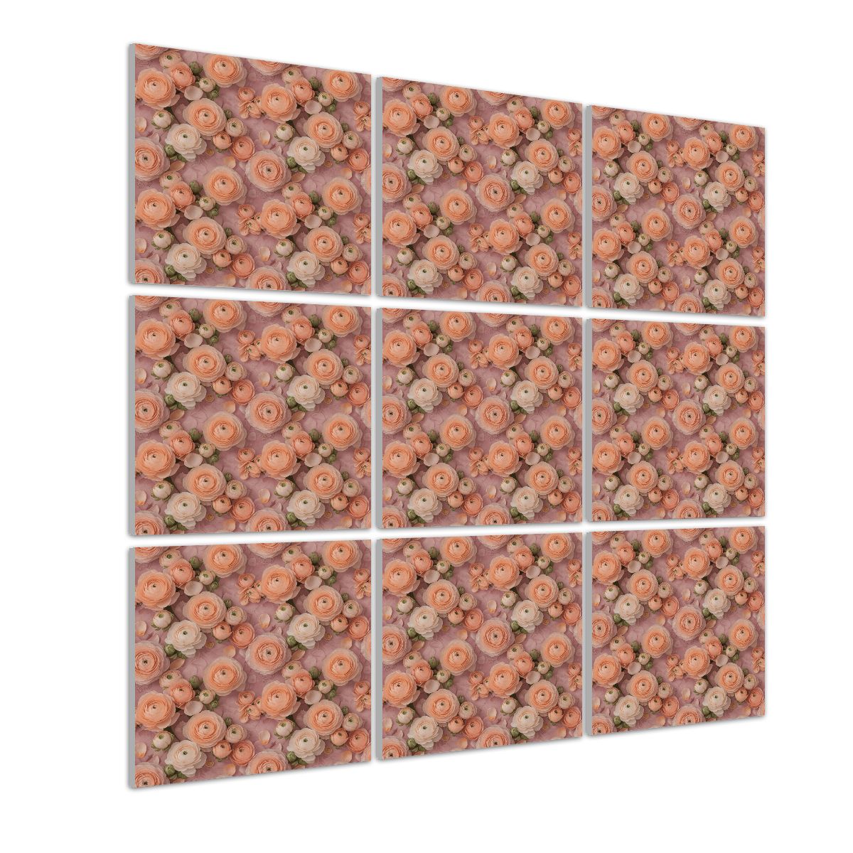 Sound Absorbing Wall Art 9 pcs 44jaskryv2aop