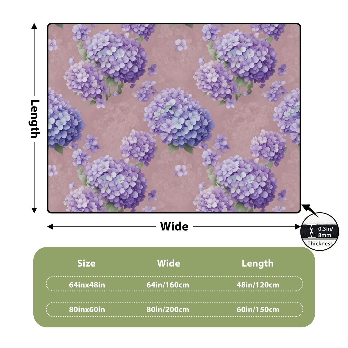 Hortensje Dense — Tapis
