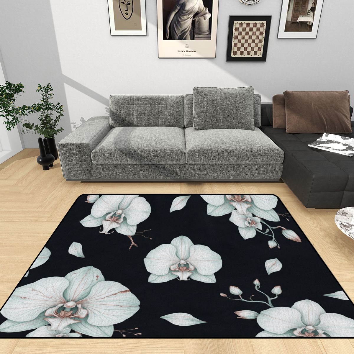 Orchidee Noc — Rug