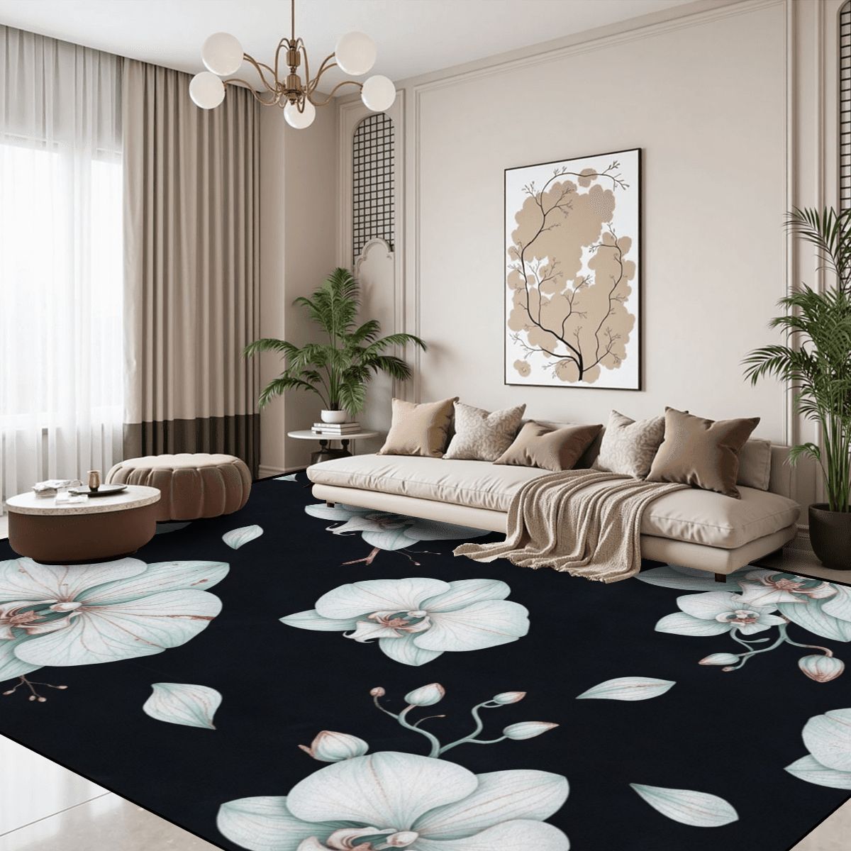 Orchidee Noc — Large area rug