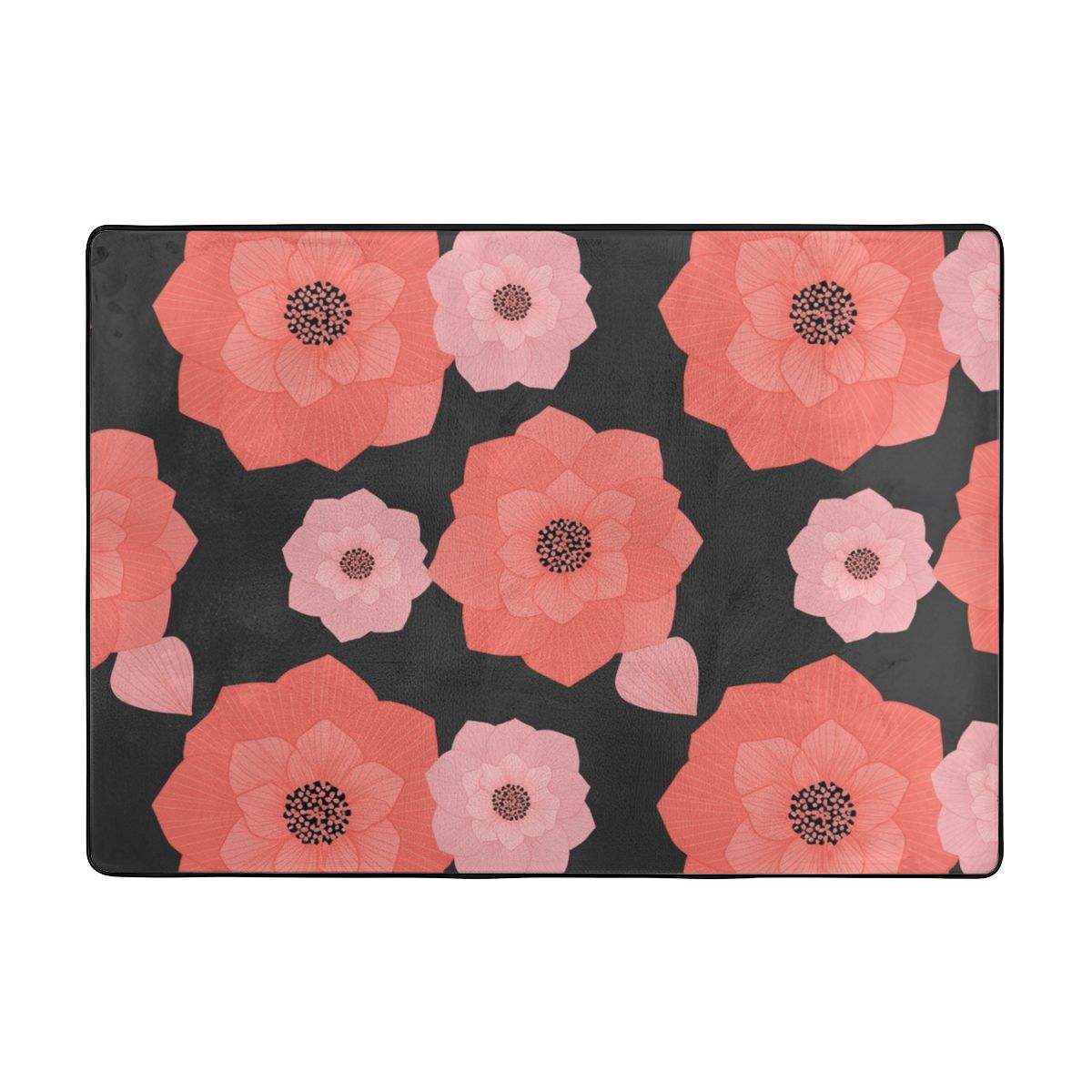 Large Flannel Non Slip Area Rug (4:3) 16cameliakoralaop