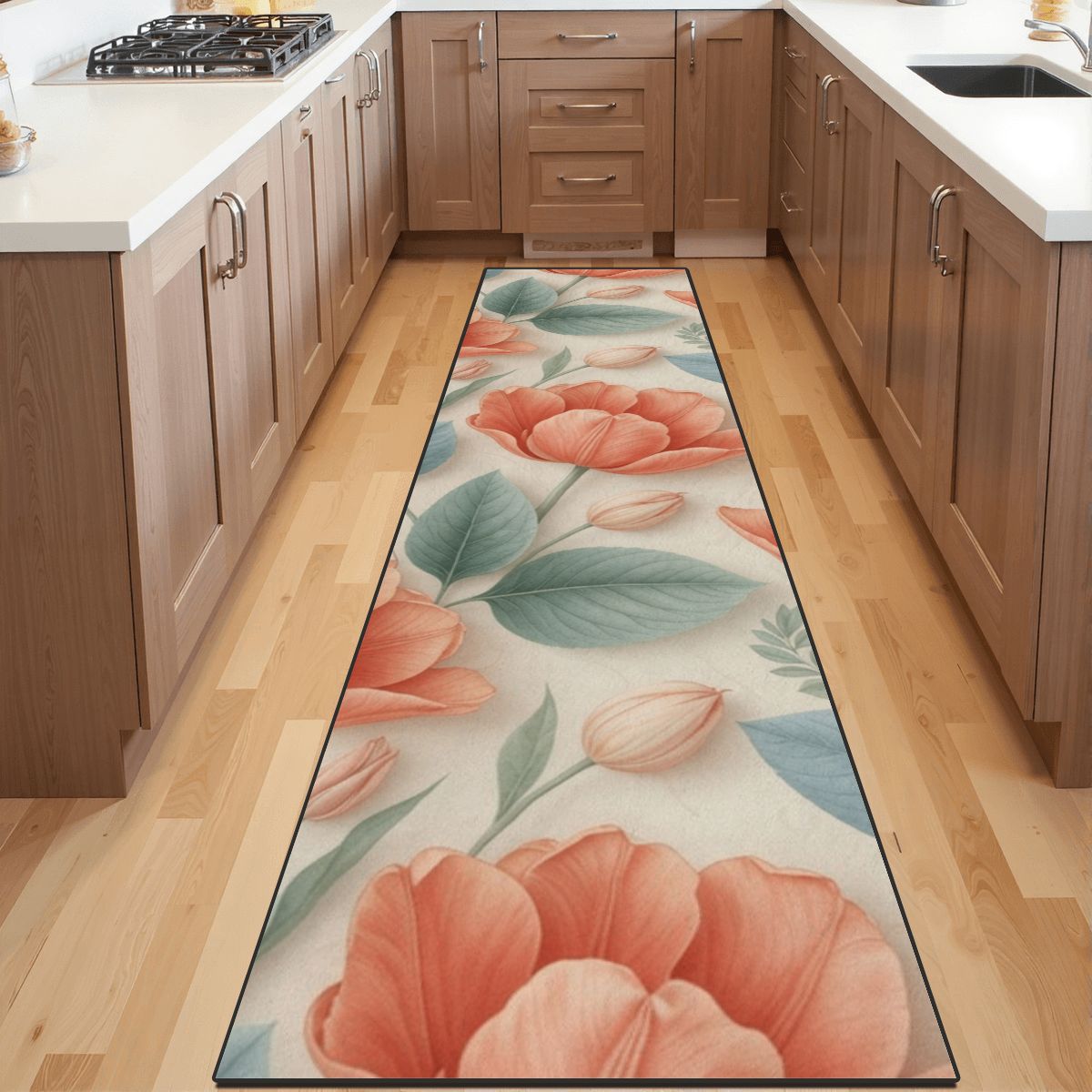 Runner Rug 24"x96" 39tulipanyv2aop