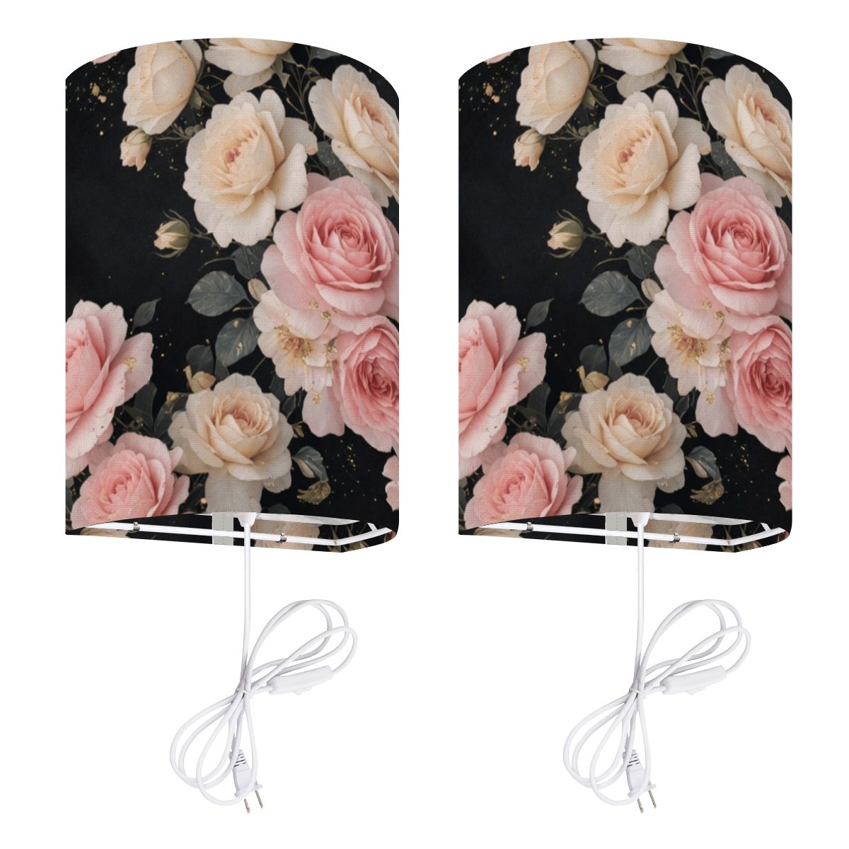 Plugin Wall Sconces Set of Two 27rozekaskadaaop
