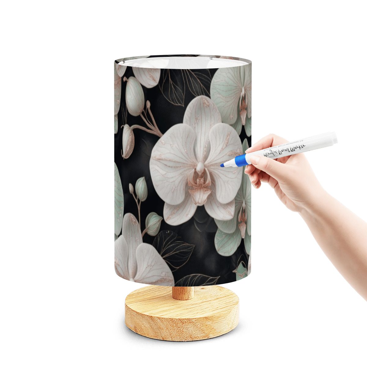 Orchidee Geste — Lampa stołowa do malowania