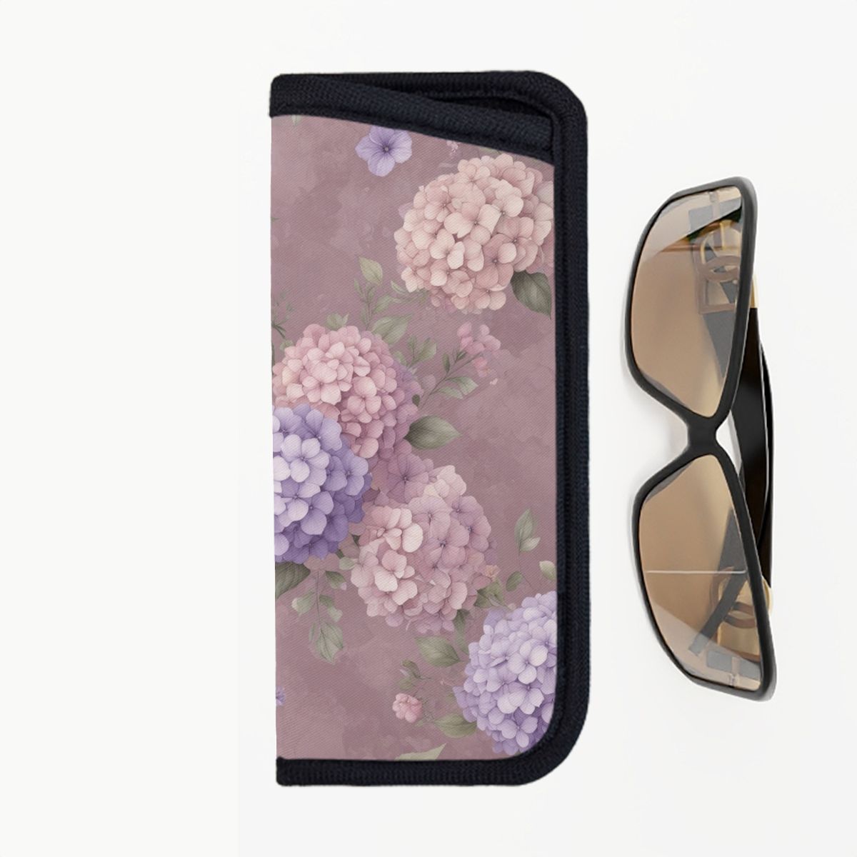 Hortensje Lawenda Ao — Glasses case