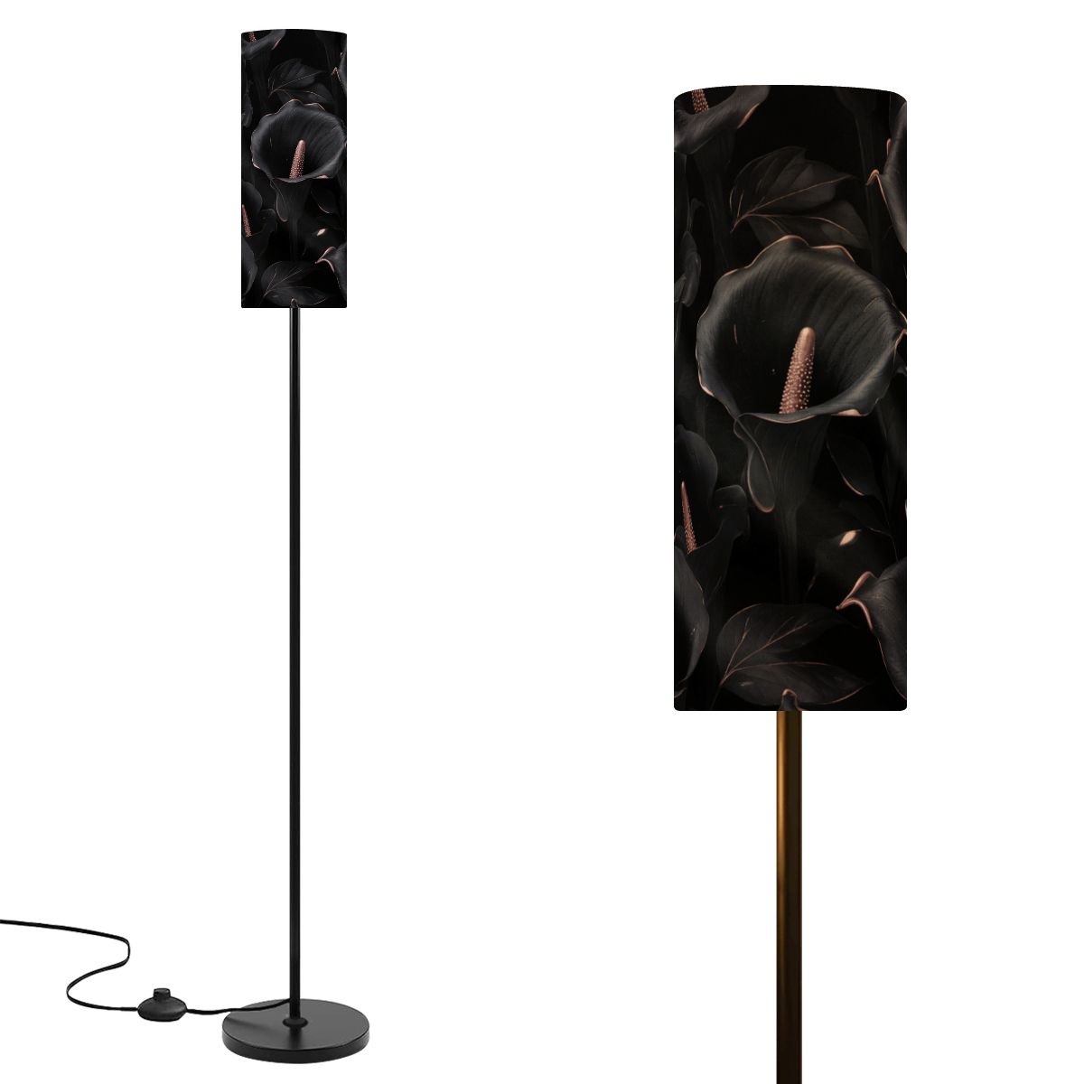 Kalie Noir — Lampa podłogowa