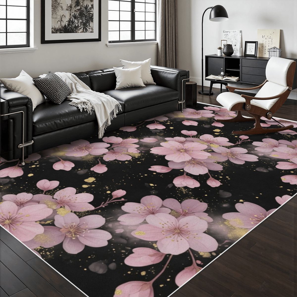Sakura Gesta — Rug with border
