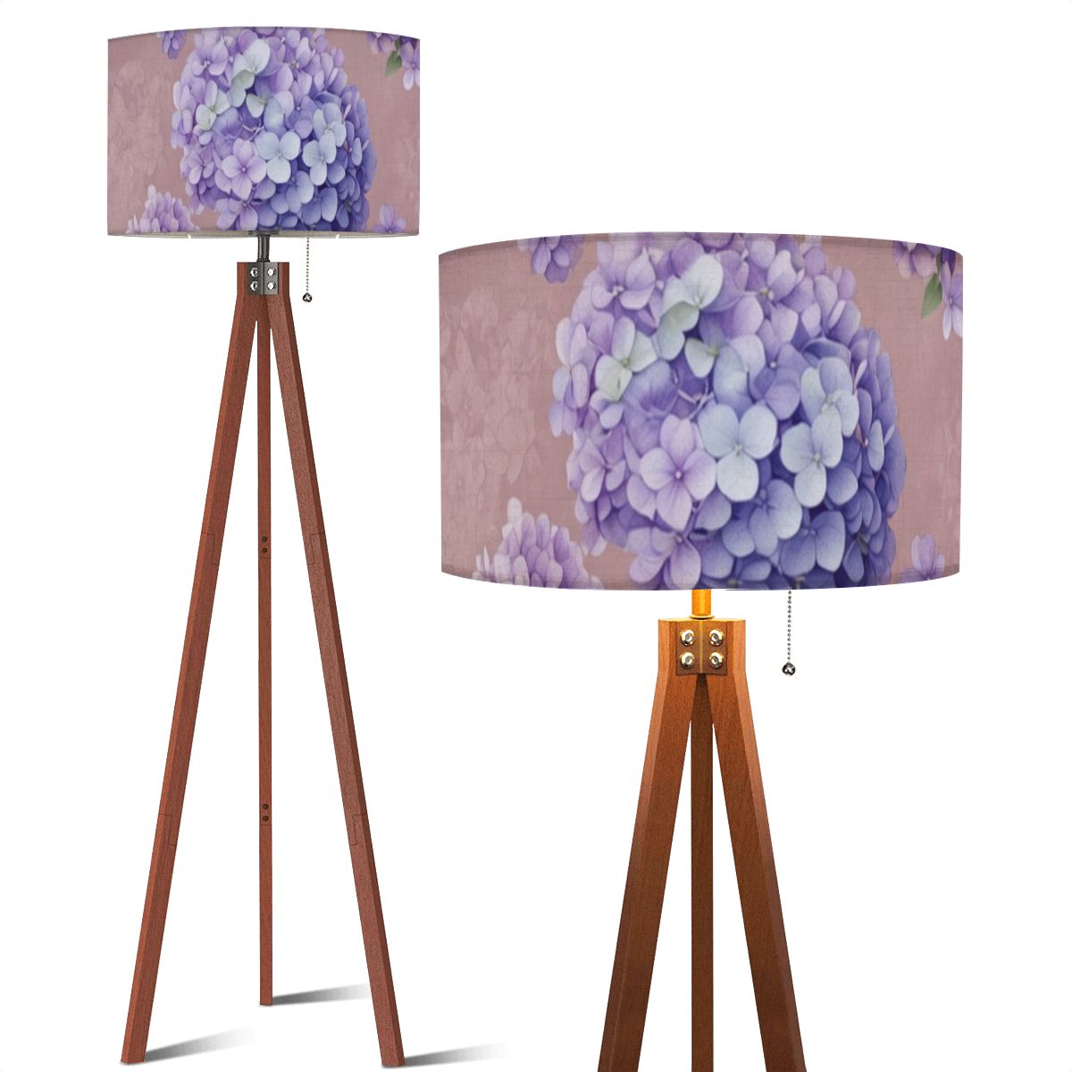 Hortensje Dense — Lampa podłogowa na trójnogu