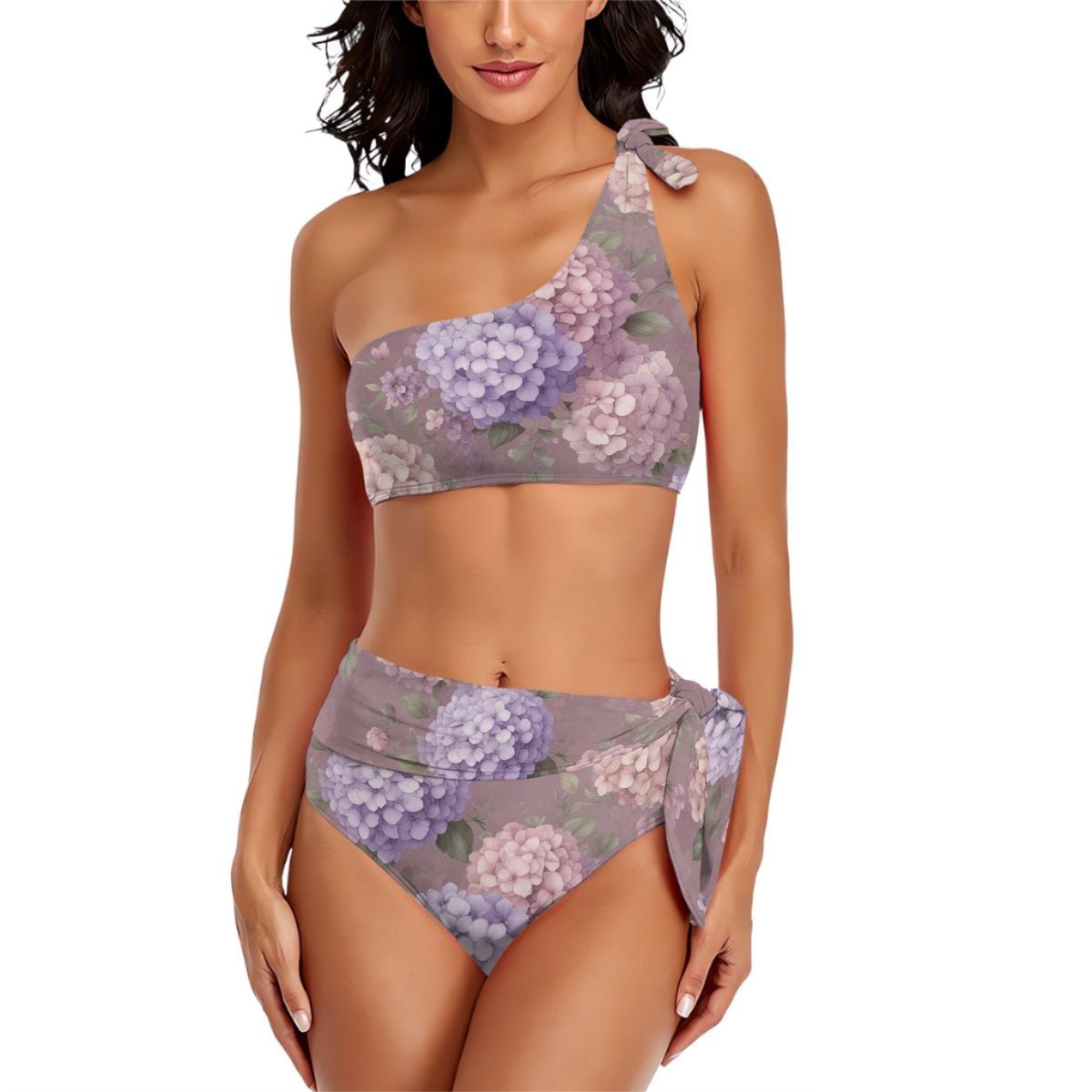 Hortensje Lawenda Ao — Swimwear