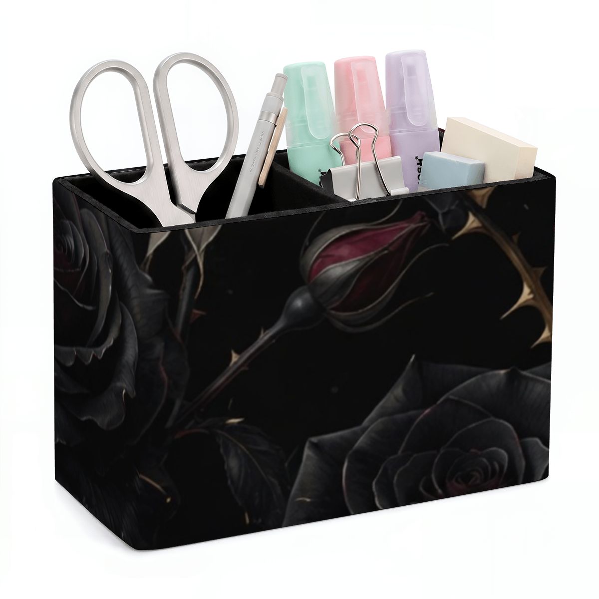 Noir Rose — Desk organizer