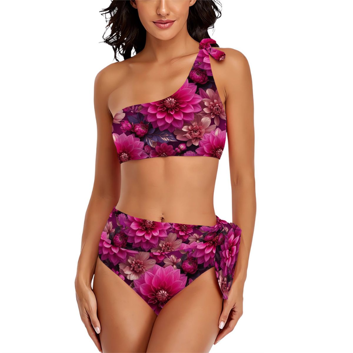 Dalie Fuksja — Swimwear