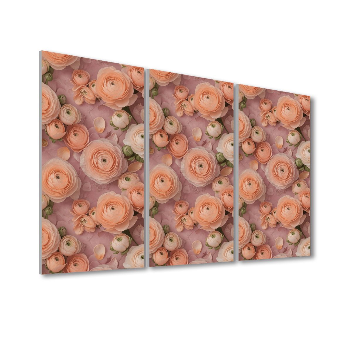 3 Panels Sound Absorbing Wall Art 44jaskryv2aop