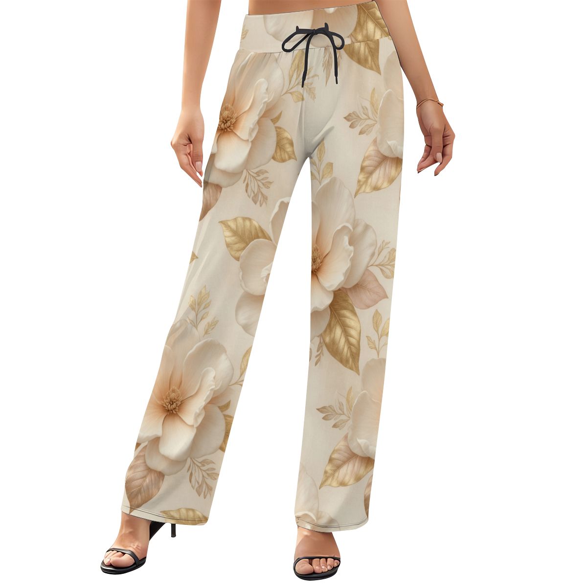 Wide Leg Pants Woman 04magnoliechampagneaop
