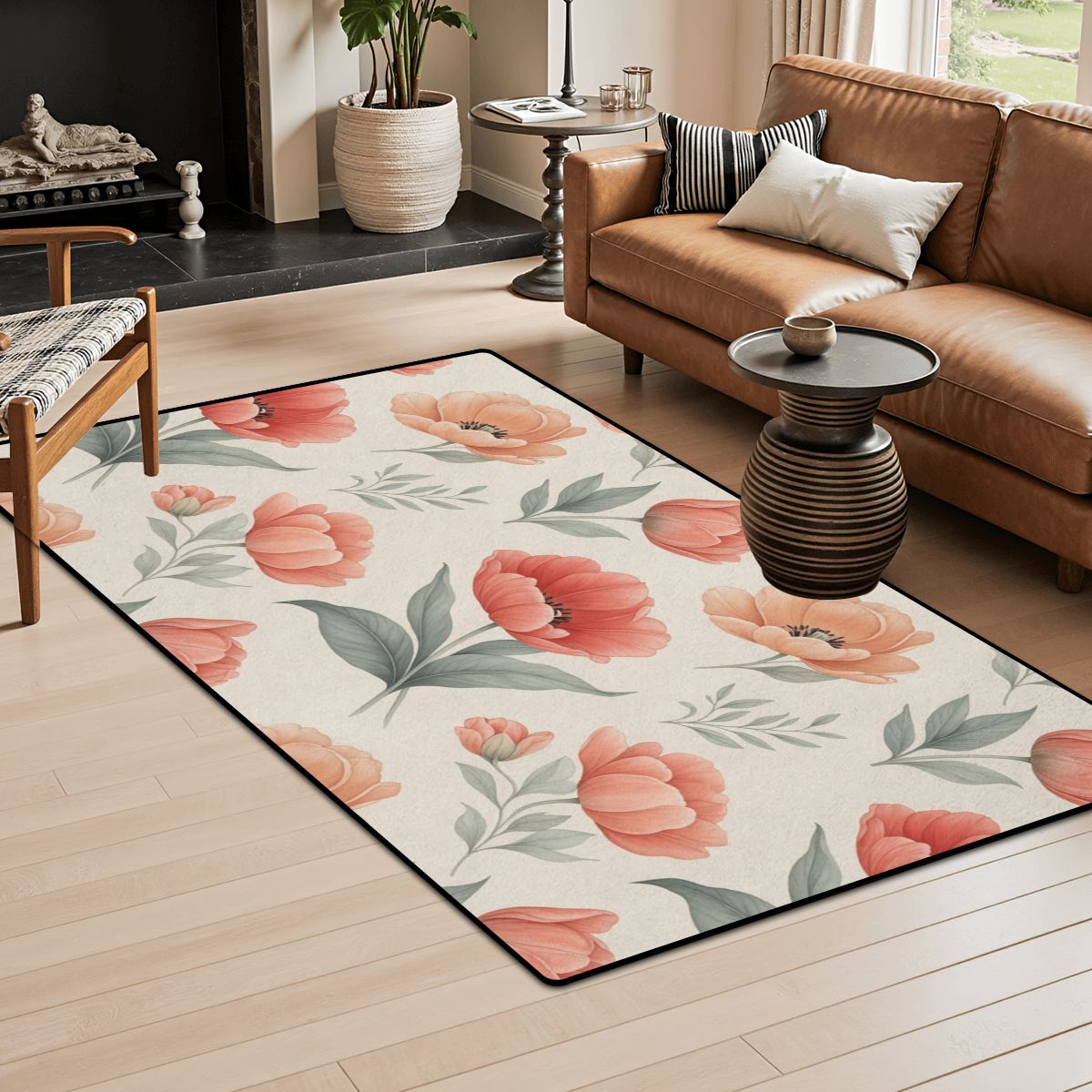 Tulipany Peach — Rug