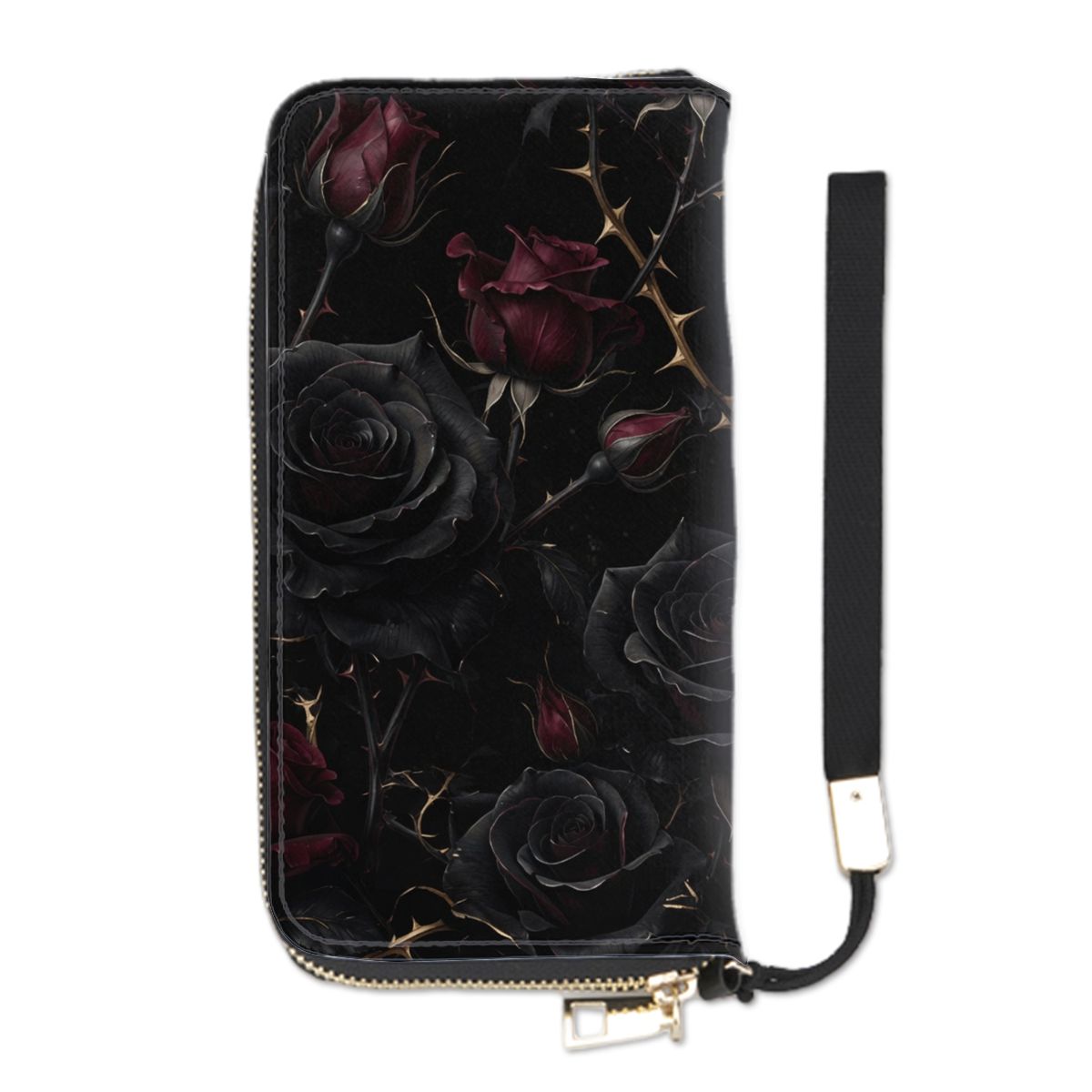 Clutch Wallet for Women 09noirroseaopbezfald