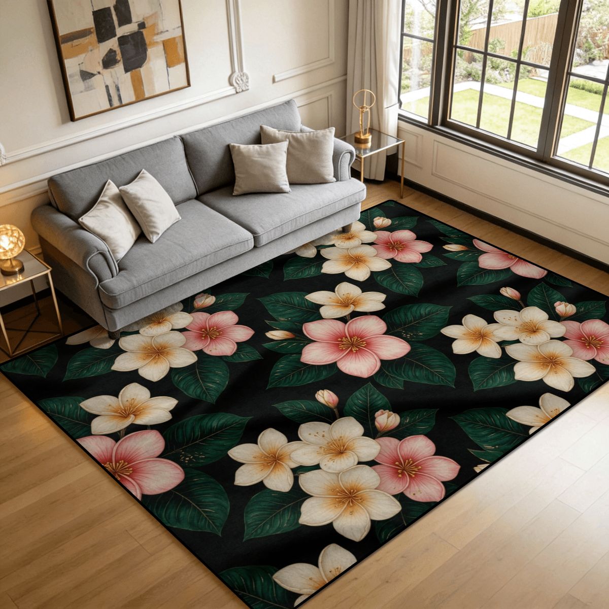 Plumeria — Rug