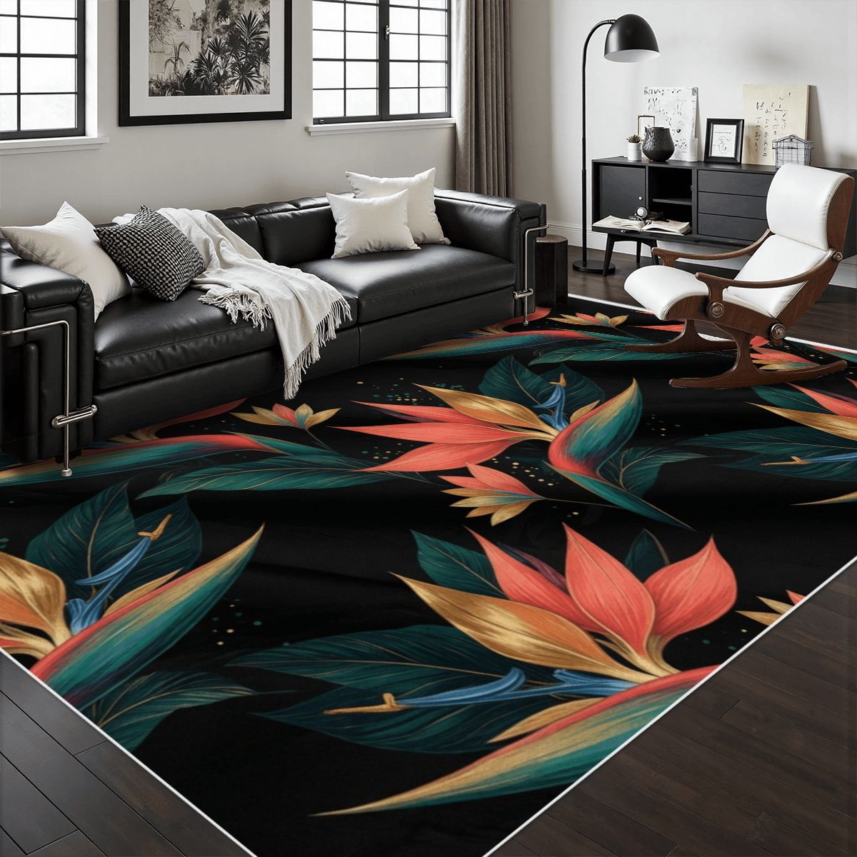 Rajski Ptak — Rug with border