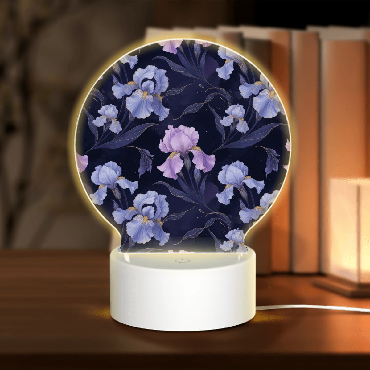 Irysy Indigo — Lampka nocna