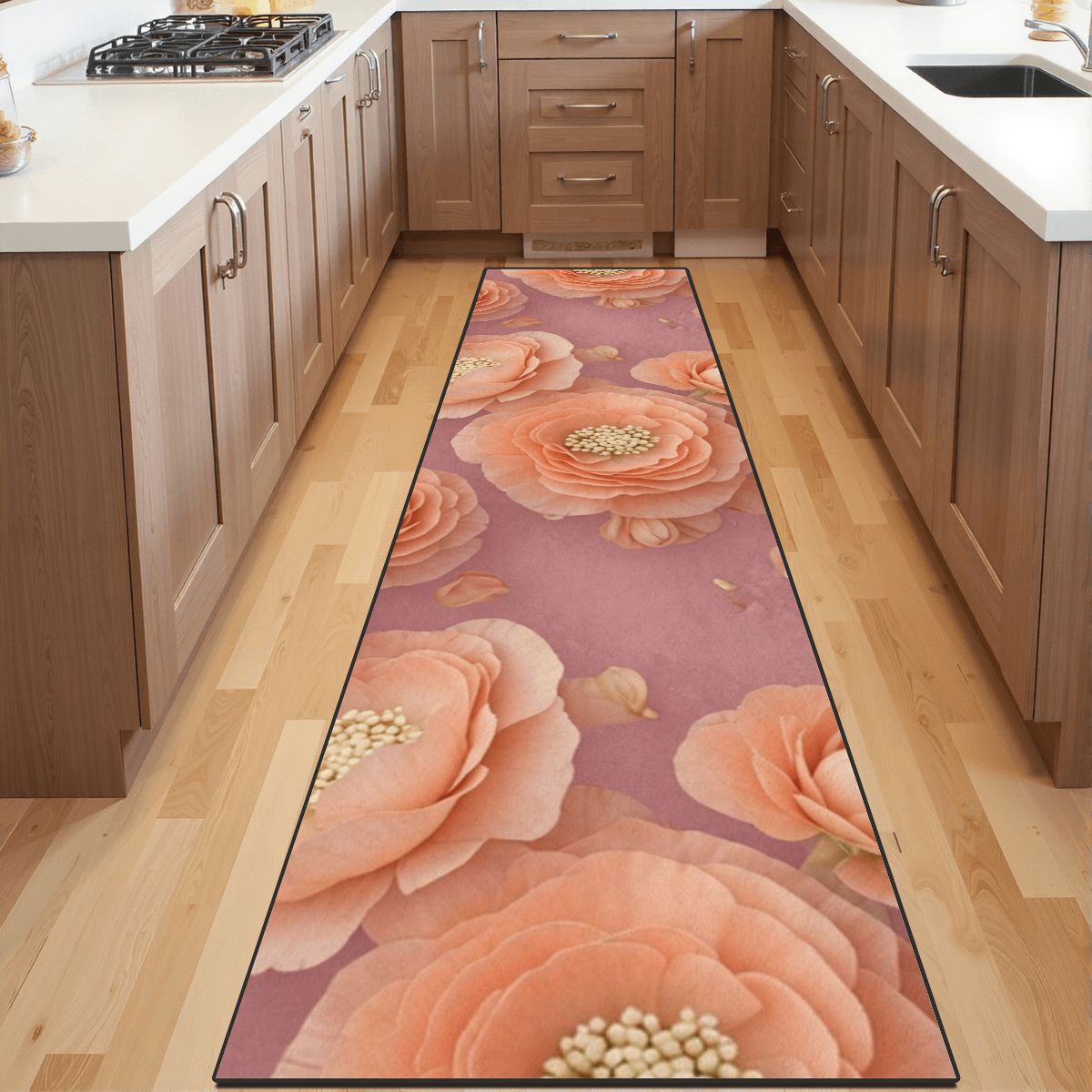Runner Rug 24"x96" 19jaskrybrzoskwiniaaop