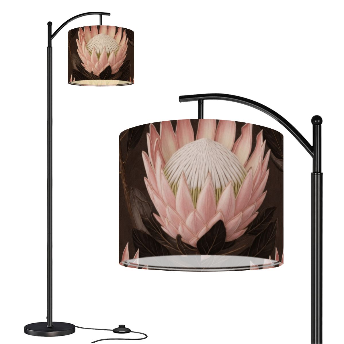 Protea — Lampa podłogowa łukowa