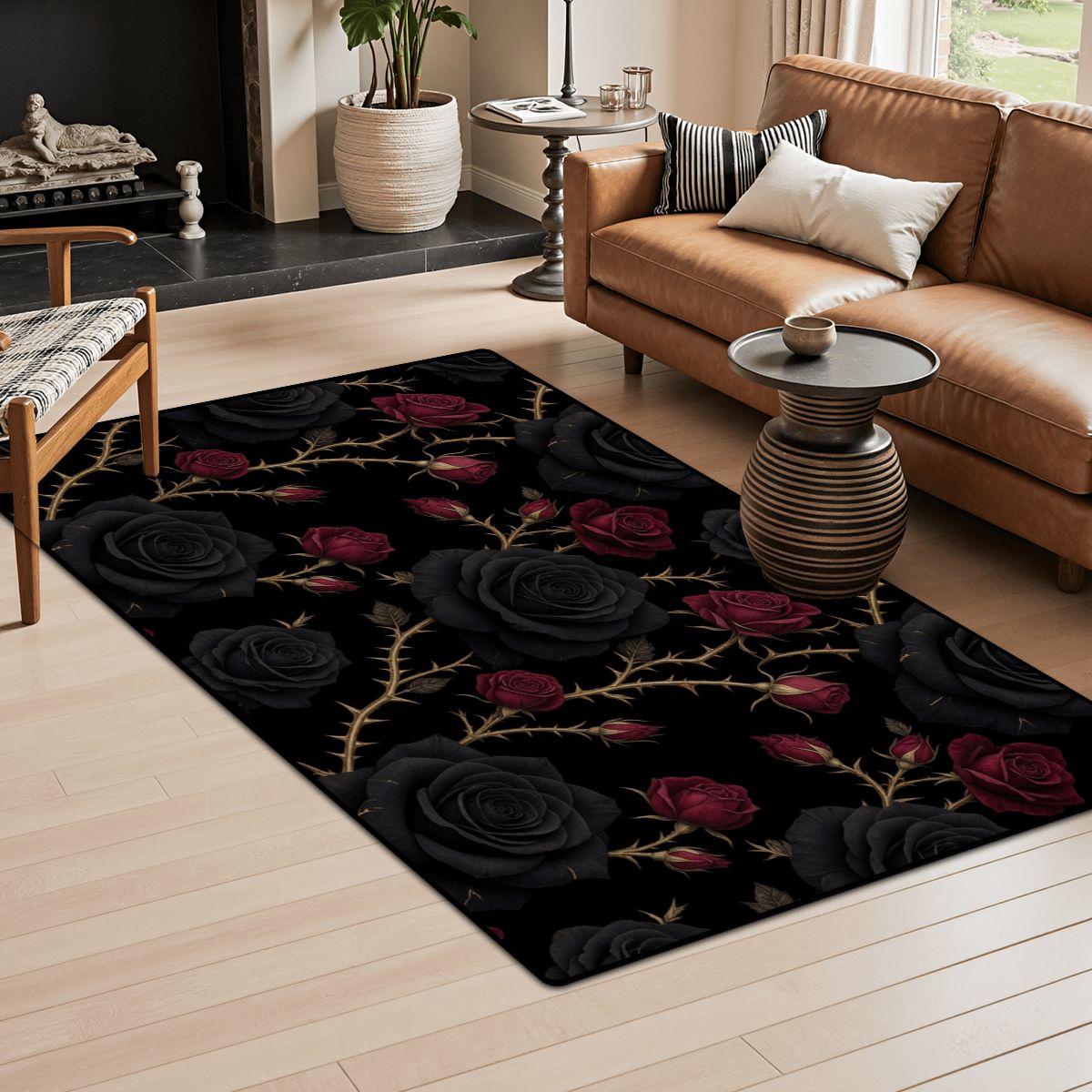 Noir Rose — Rug