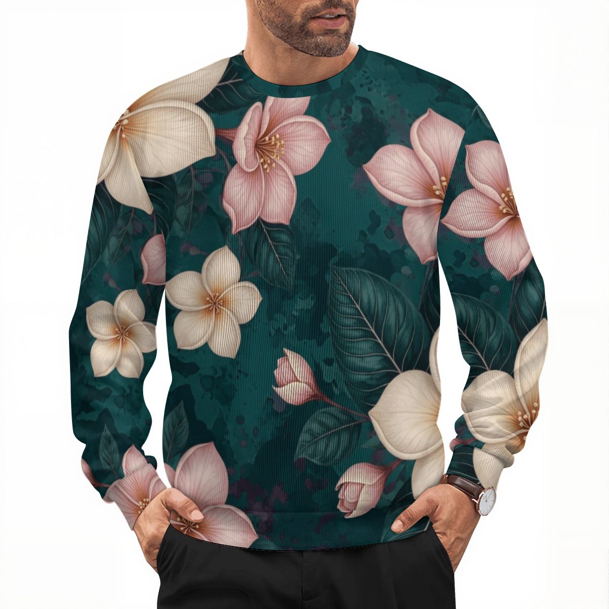 Adult Oversized Thick Pullover Sweater 10plumeriatropikaop