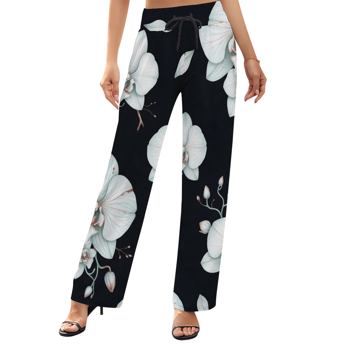 Wide Leg Pants Woman 03orchideenocaop