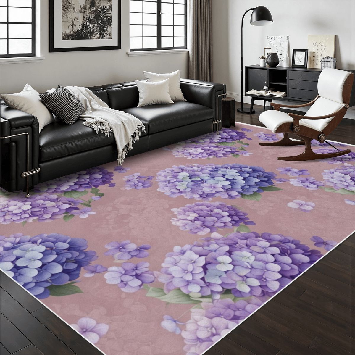 Hortensje Dense — Rug with border