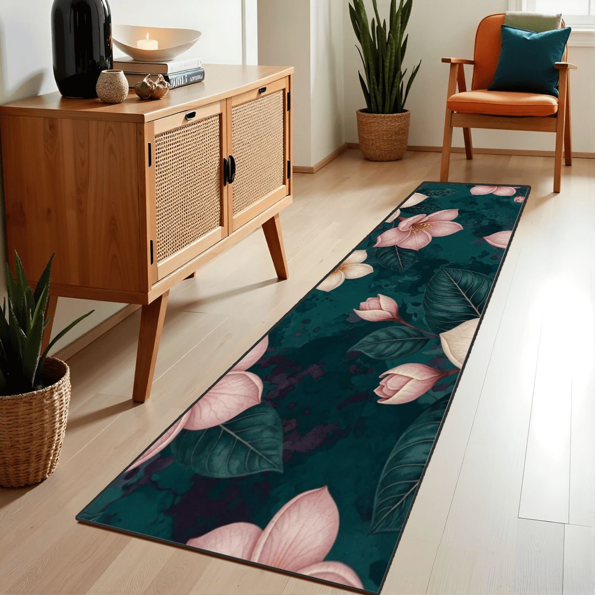 Plumeria Tropik — Runner rug
