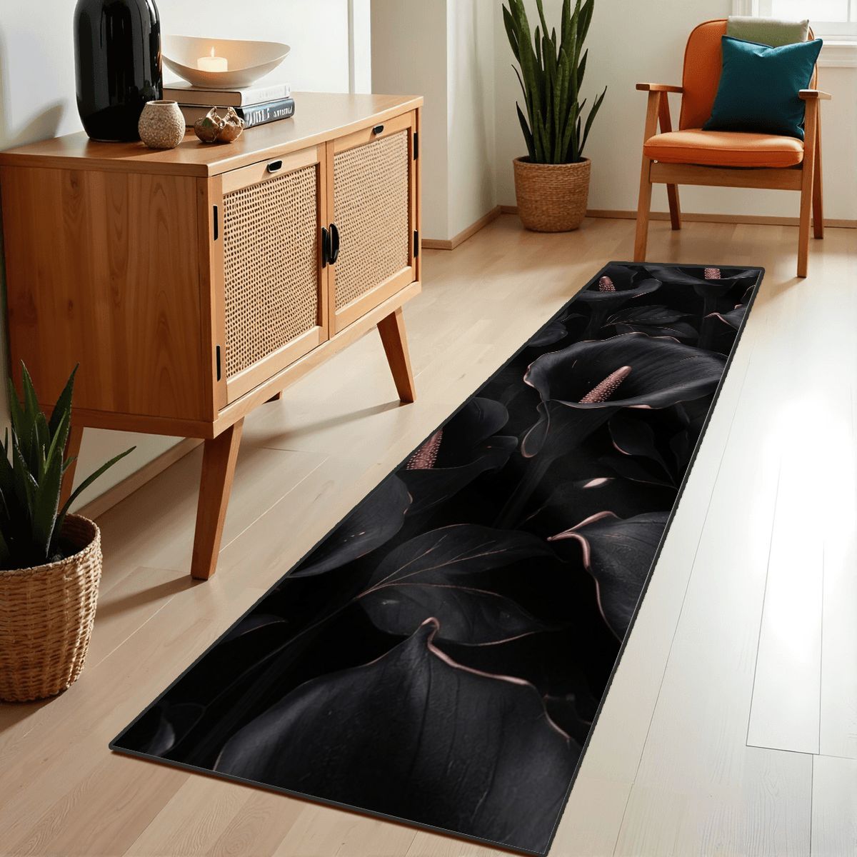 Kalie Noir — Runner rug