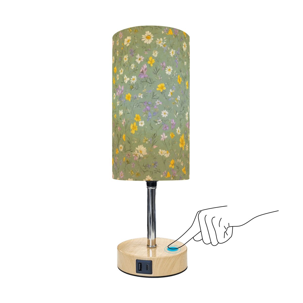 Lacka Szalwia — Lampka nocna dotykowa