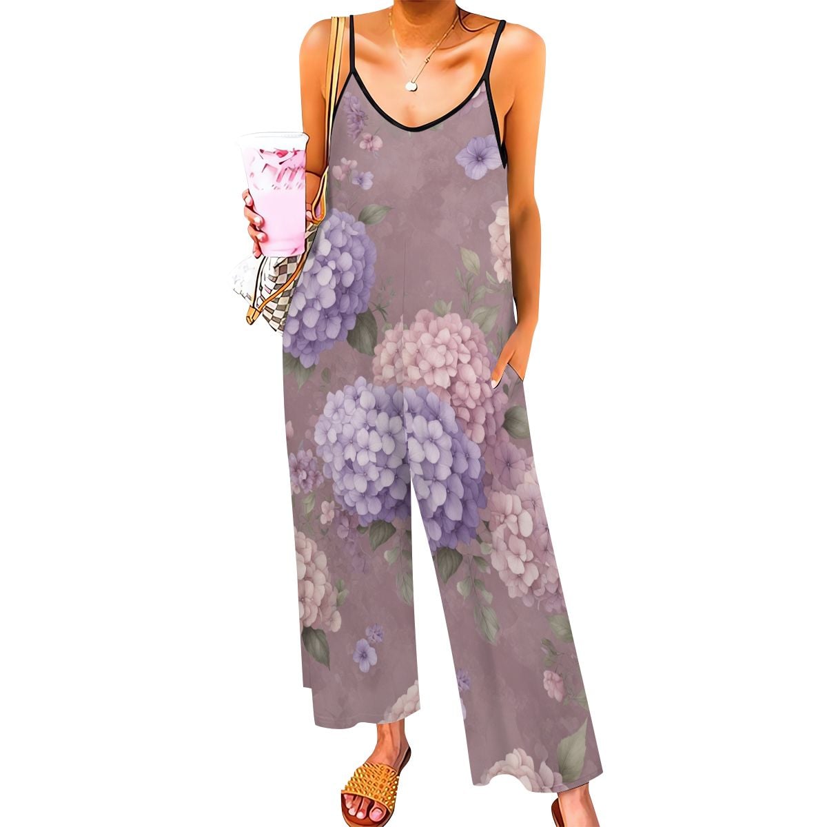 Casual Jumpsuits for Women 08hortensjelawendaaop