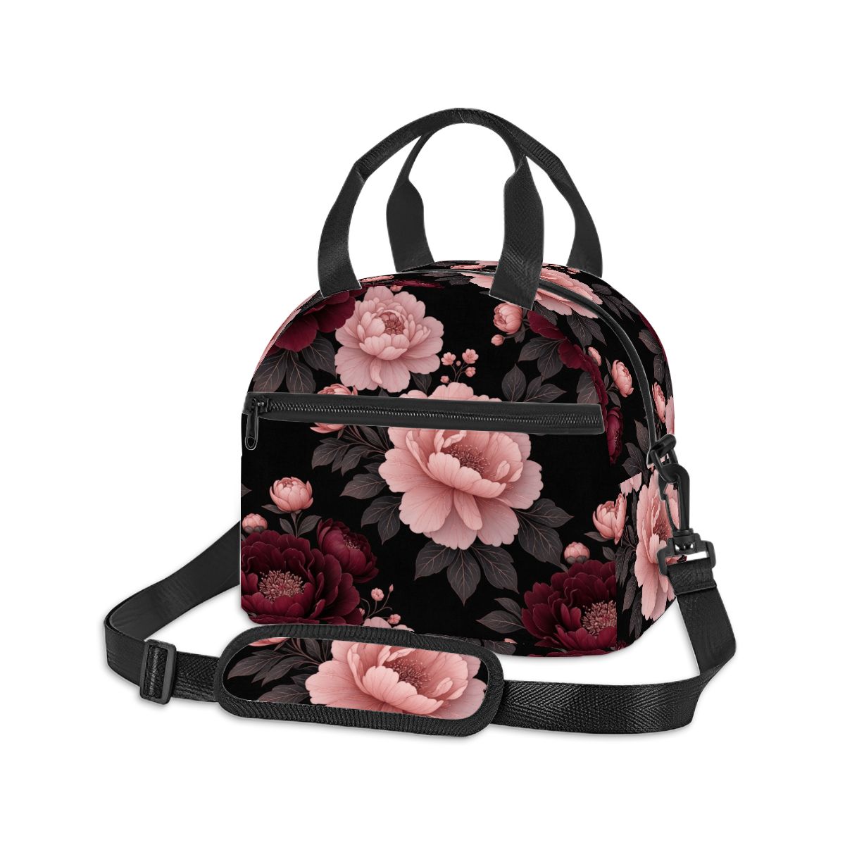 Peonie Garden — Insulated lunch bag