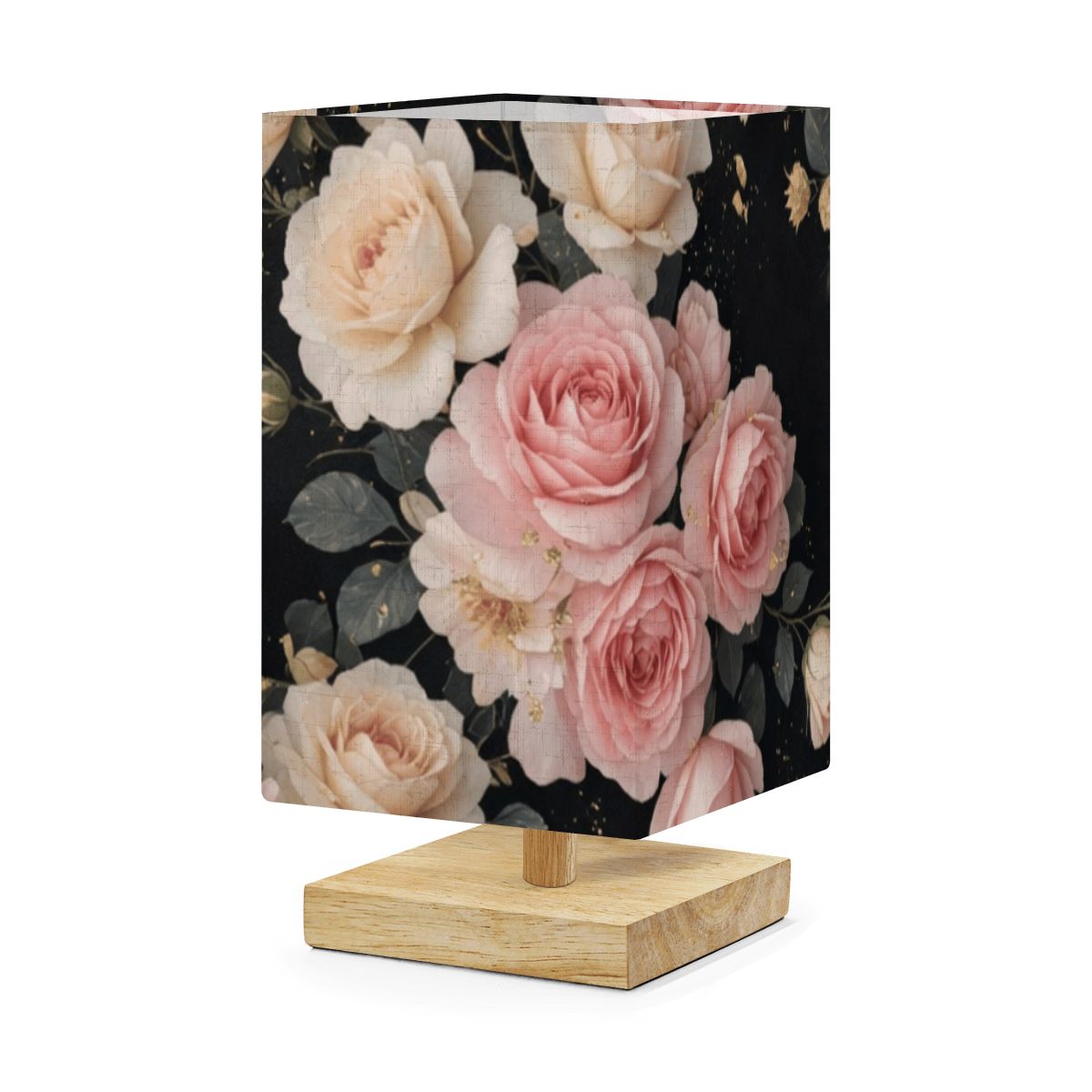Roze Kaskada — Lampa stołowa kwadratowa