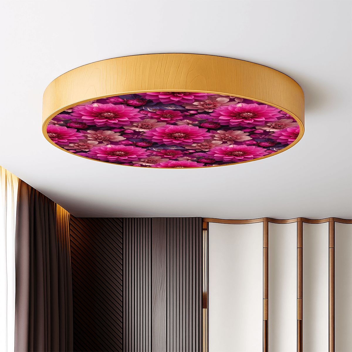 Dalie Fuksja — Ceiling lamp
