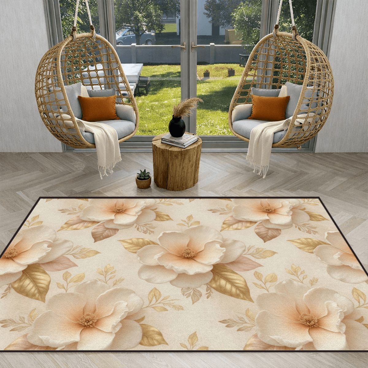 Magnolie Champagne — Large area rug