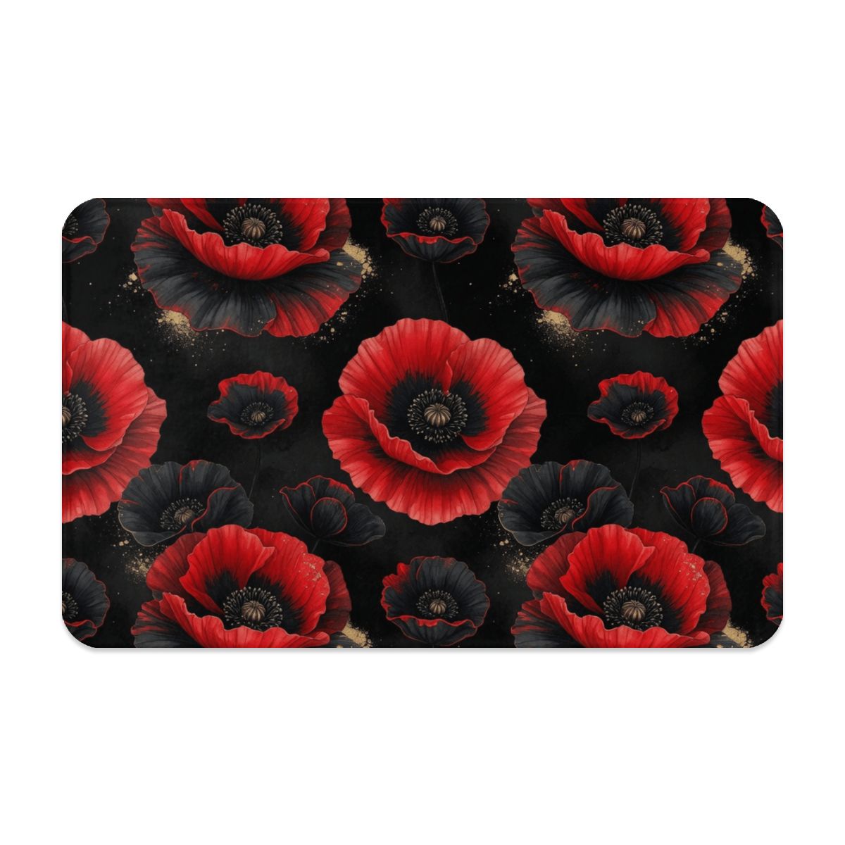 Maki Noir — Non-slip rug