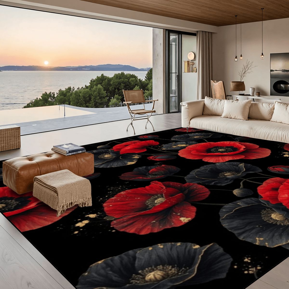 Large Area Rug Floor Carpet (5:4) 42makiv2aop