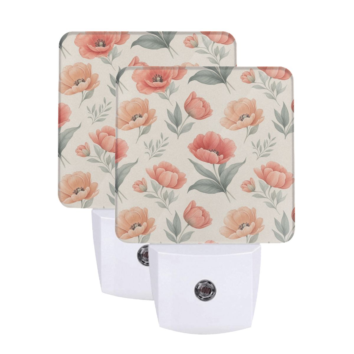 Tulipany Peach — Lampka nocna