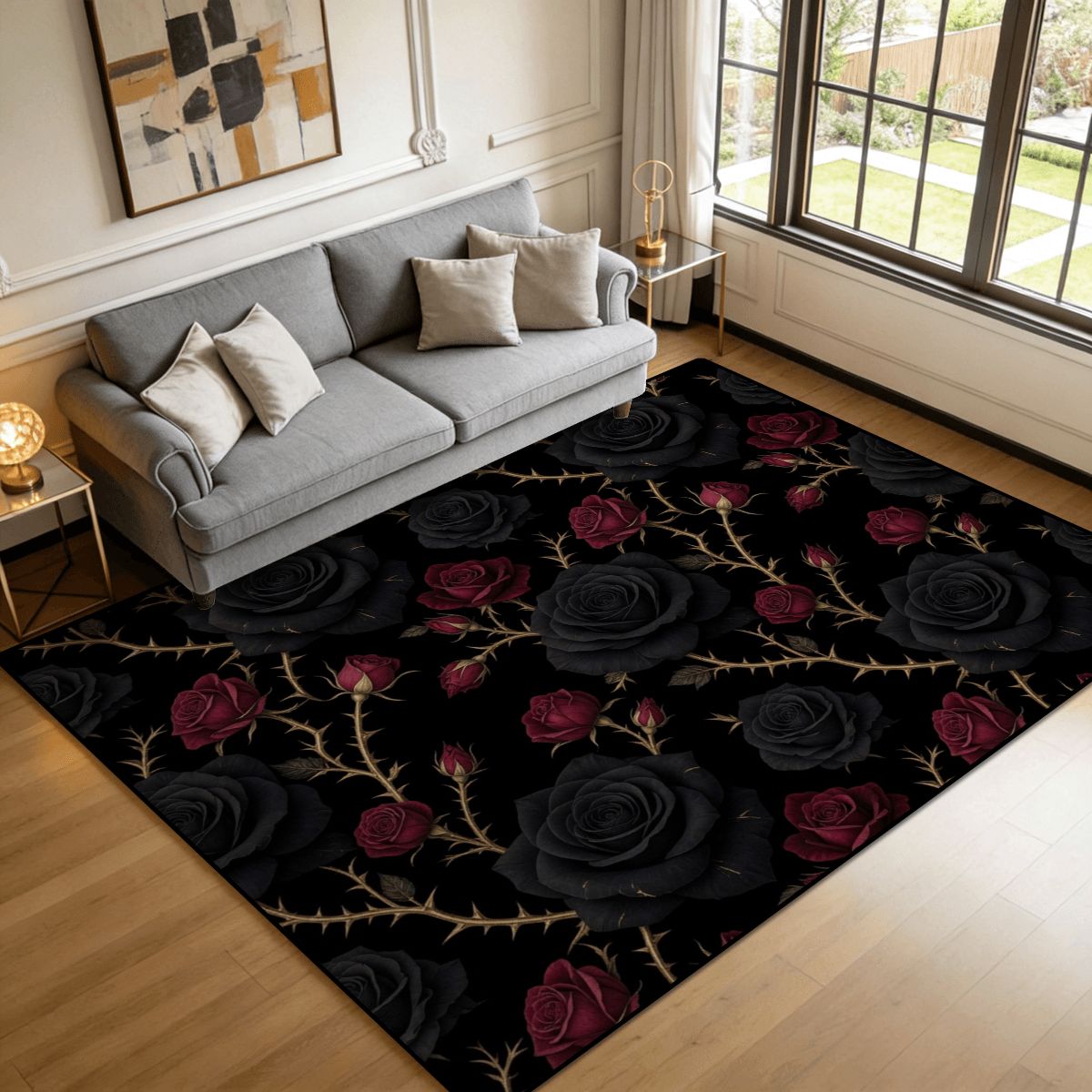 Noir Rose — Rug