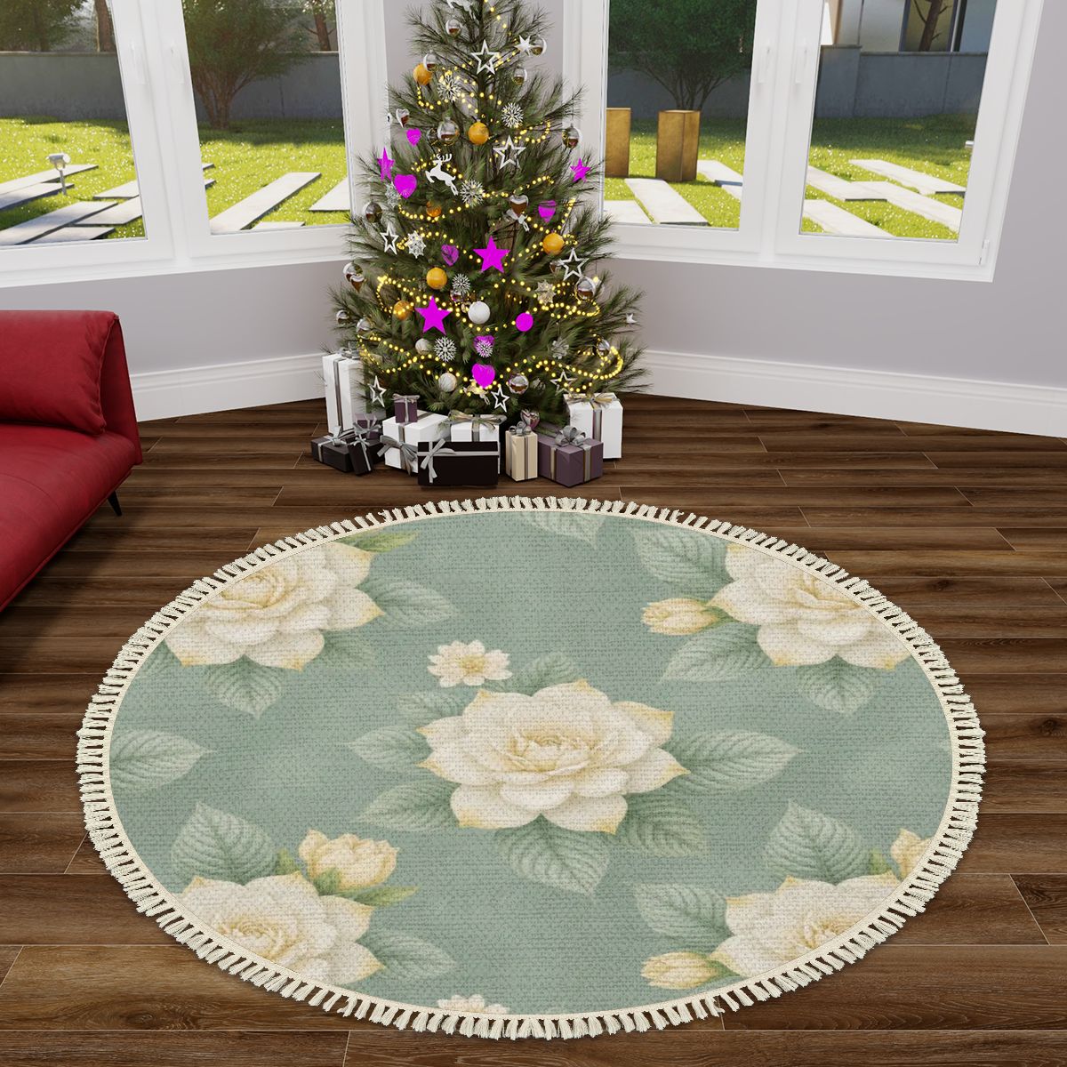 Gardenie — Round rug
