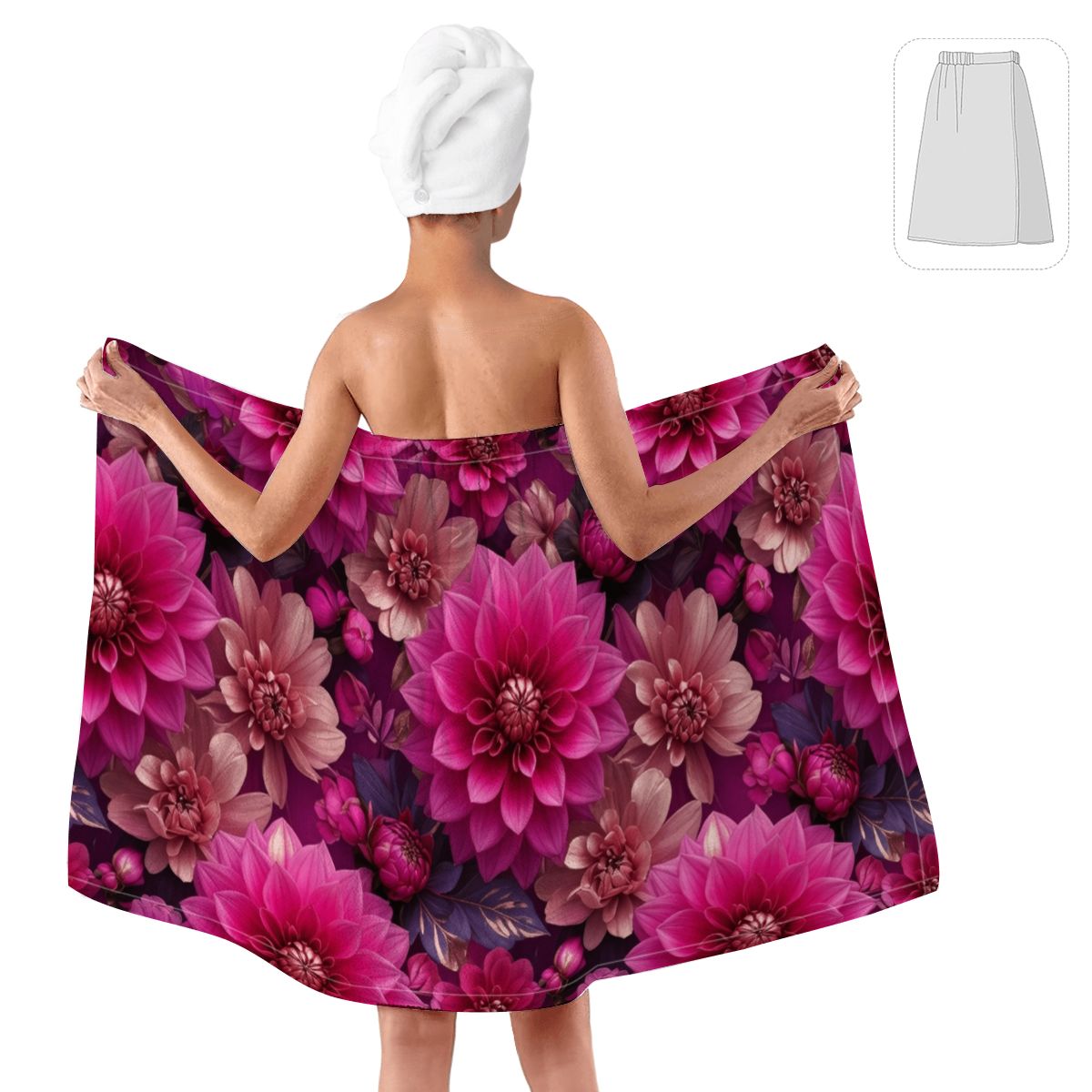 Wrap Towel for Women 07daliefuksjaaop